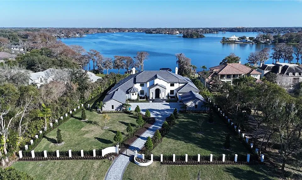 Lake Maitland Estate aerial view